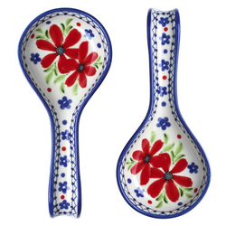 DOWAN 8.75-Inch Ceramic Colorful Spoon Rests