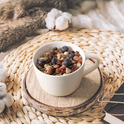 White Large Jumbo Wide-mouth Soup Bowl